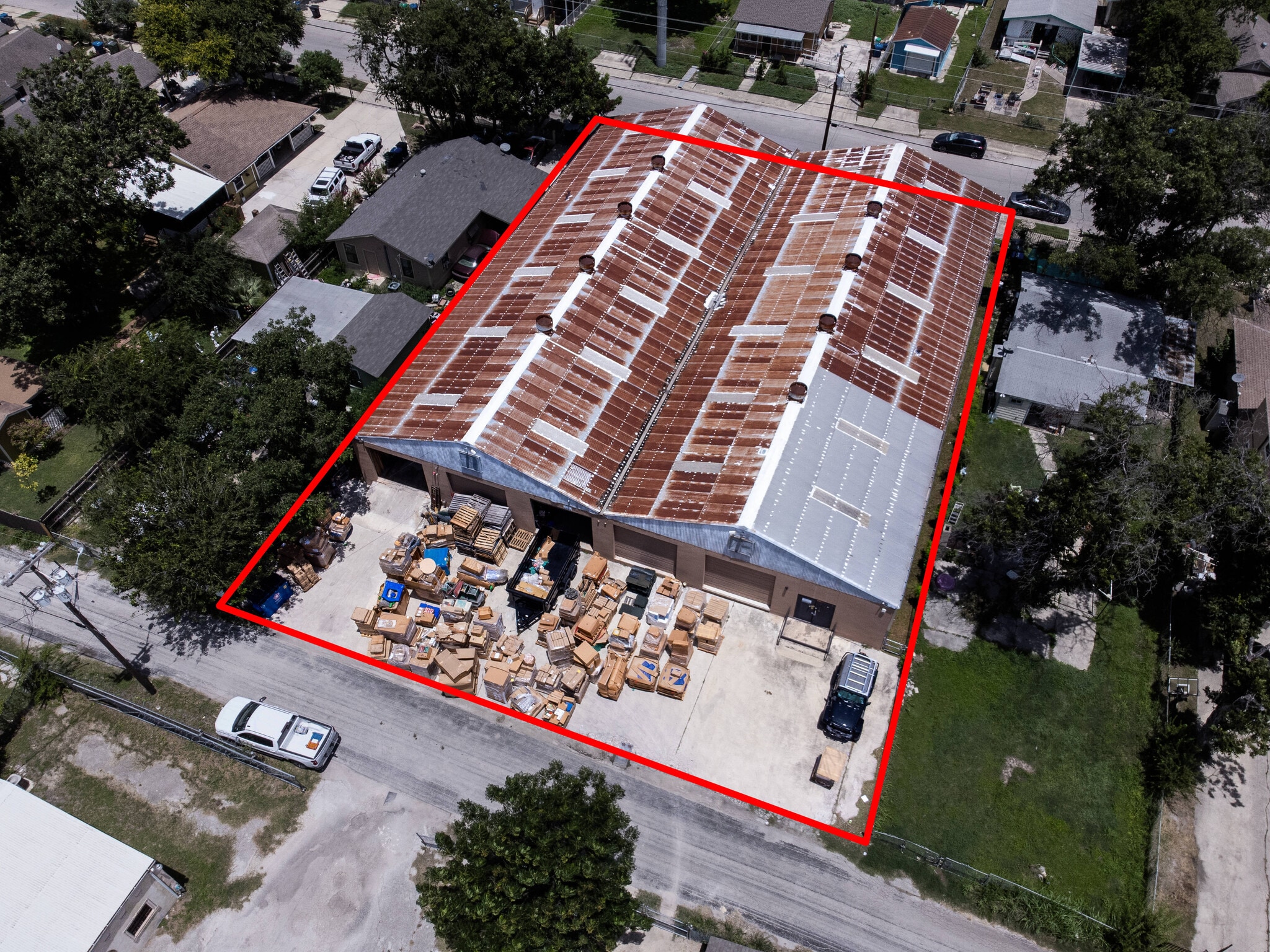 1124 Delgado St, San Antonio, TX for sale Aerial- Image 1 of 12