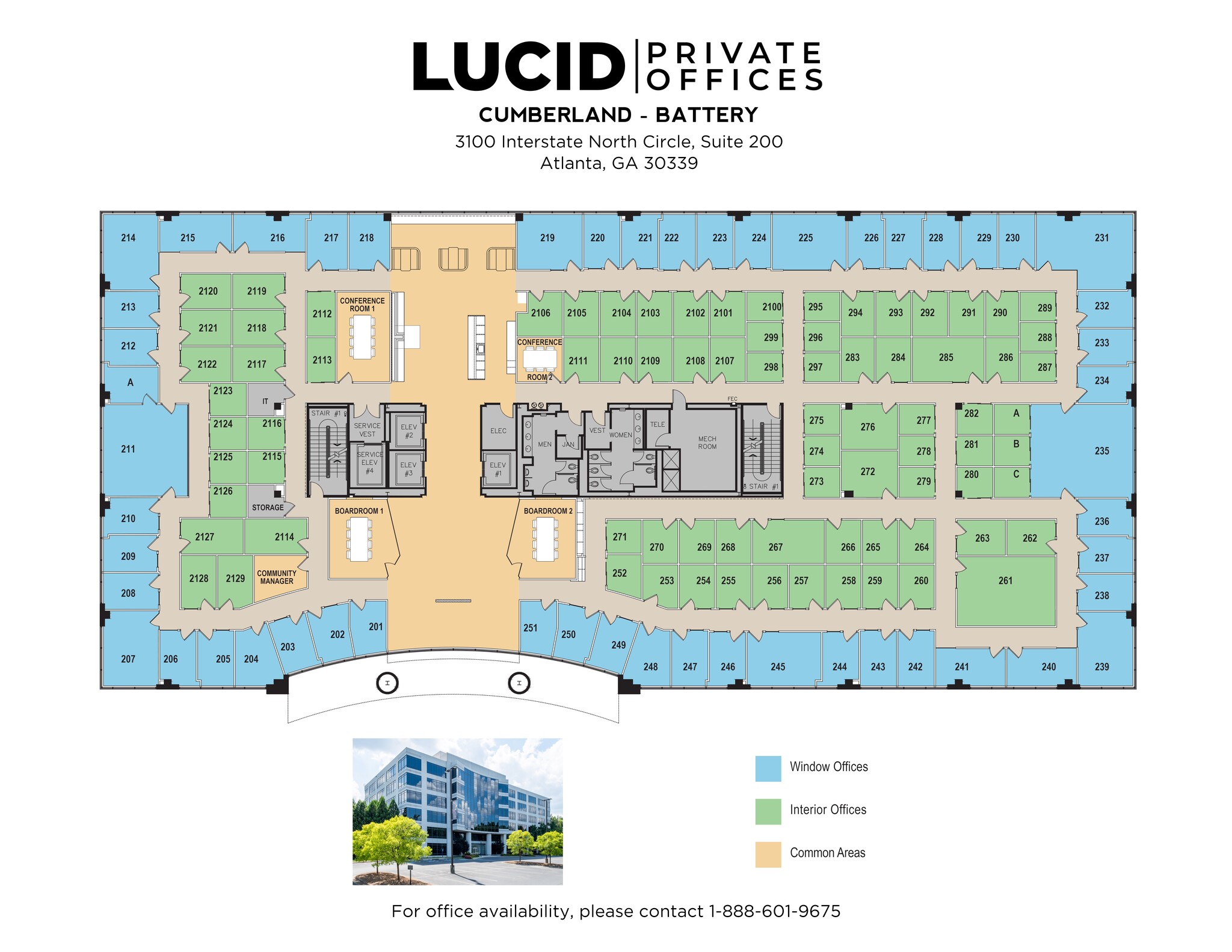 3100 Interstate N Cir, Atlanta, GA for lease Site Plan- Image 1 of 1