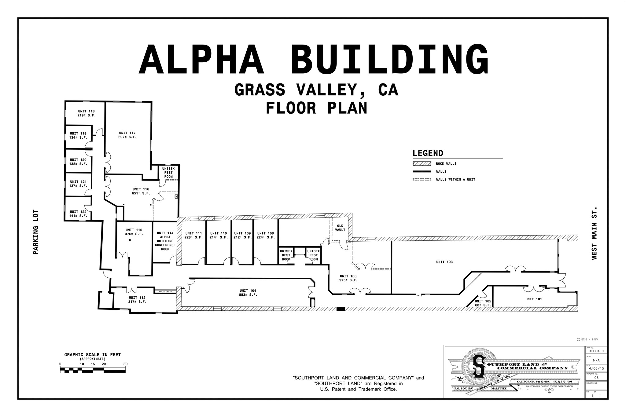 204 W Main St, Grass Valley, CA for lease Floor Plan- Image 1 of 1