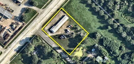 5555 Hand Rd #B, Richmond, TX - aerial  map view