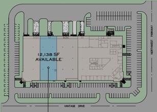 2400-2420 Vantage Dr, Elgin, IL for lease Site Plan- Image 1 of 1