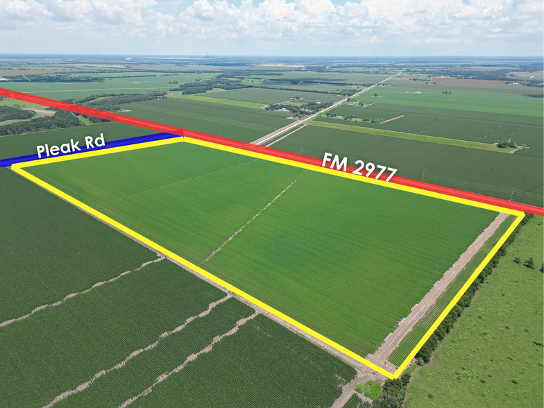 Pleak Road & FM 2977, Richmond, TX for sale - Aerial - Image 3 of 8