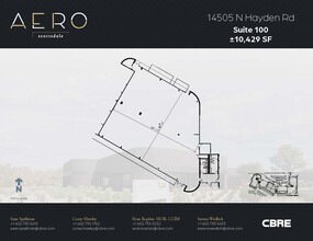 14505 N Hayden Rd, Scottsdale, AZ for lease Floor Plan- Image 1 of 1