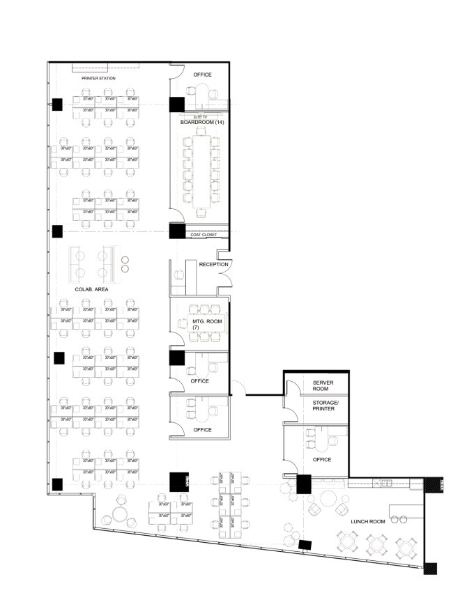 5150-5160 Yonge St, Toronto, ON for lease Floor Plan- Image 1 of 1