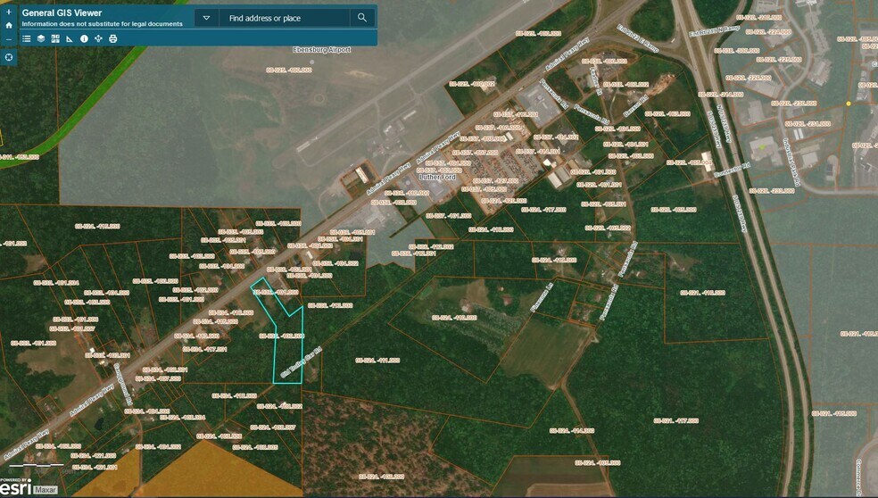 3781 Admiral Peary Hwy, Ebensburg, PA for sale - Aerial - Image 2 of 3