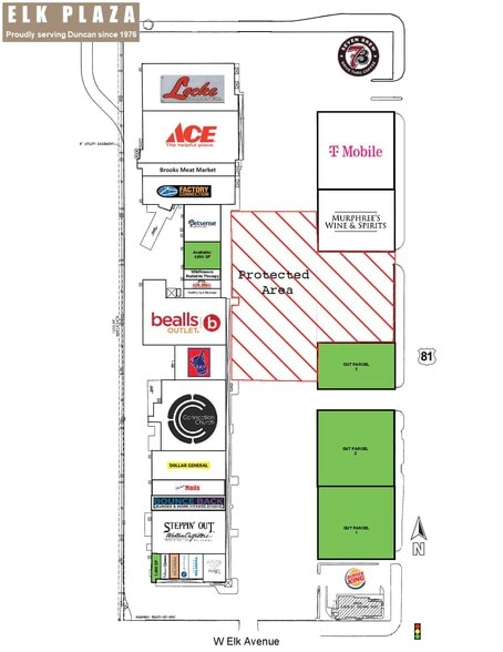 1505-1715 N Highway 81, Duncan, OK for lease - Site Plan - Image 3 of 5