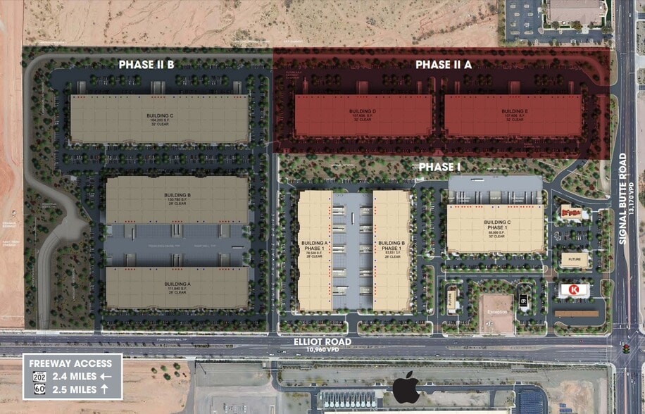 NWC Elliot & Signal Butte Rd, Mesa, AZ 85212 Elliot Tech Center Phase