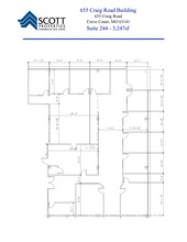 655 Craig Rd, Creve Coeur, MO for lease Floor Plan- Image 1 of 10