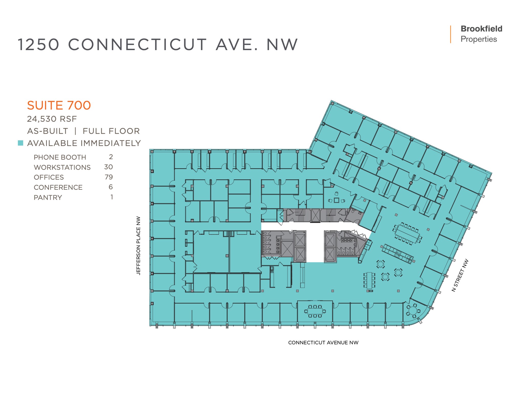1250 Connecticut Ave NW, Washington, DC for lease Floor Plan- Image 1 of 1