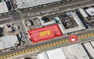 1002 W Juniper St, San Diego, CA - AERIAL  map view