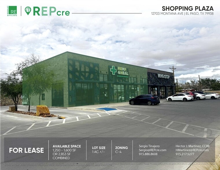 12703 Montana Ave, El Paso, TX for lease - Building Photo - Image 1 of 6
