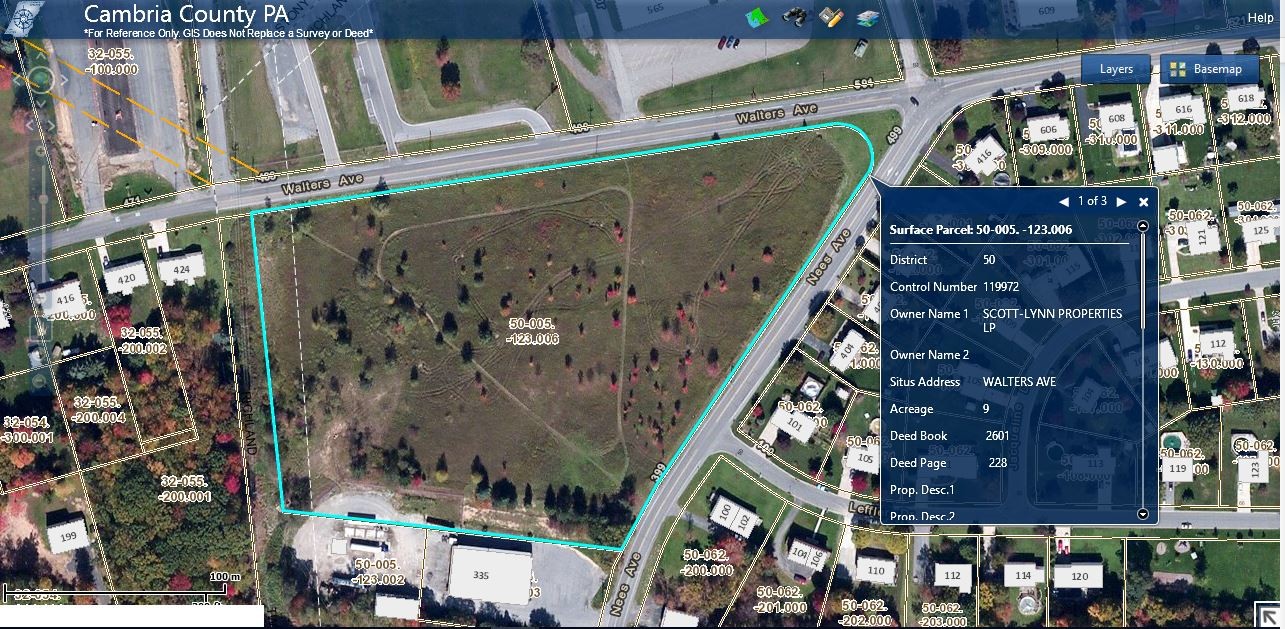 Nees Avenue & Walters Ave, Johnstown, PA 15904