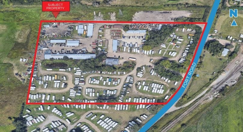 15930 Fort Rd NW, Edmonton, AB for sale Aerial- Image 1 of 1