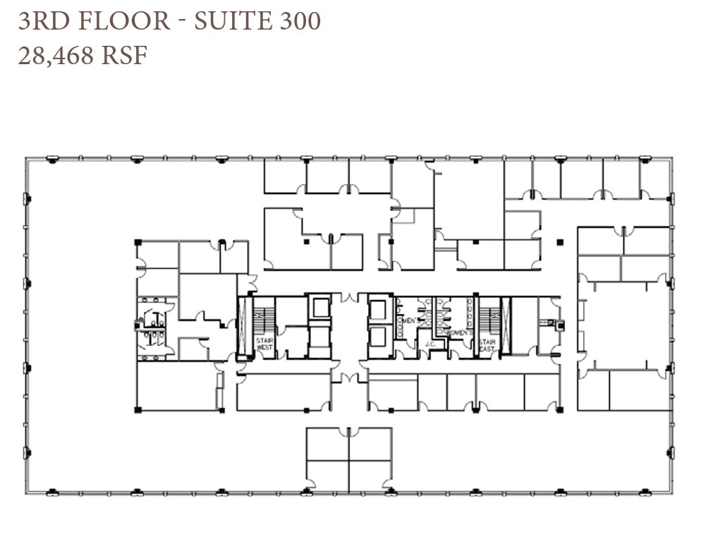 1600 McConnor Pky, Schaumburg, IL for lease Floor Plan- Image 1 of 9