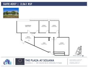 1301 Solana Blvd, Westlake, TX for lease Floor Plan- Image 1 of 1