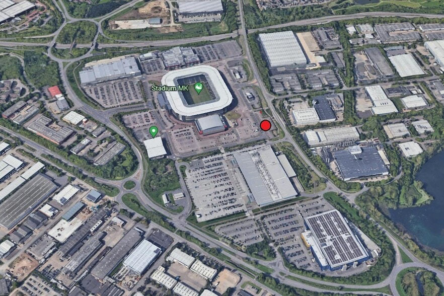 Stadium Way W, Milton Keynes for lease - Aerial - Image 2 of 3