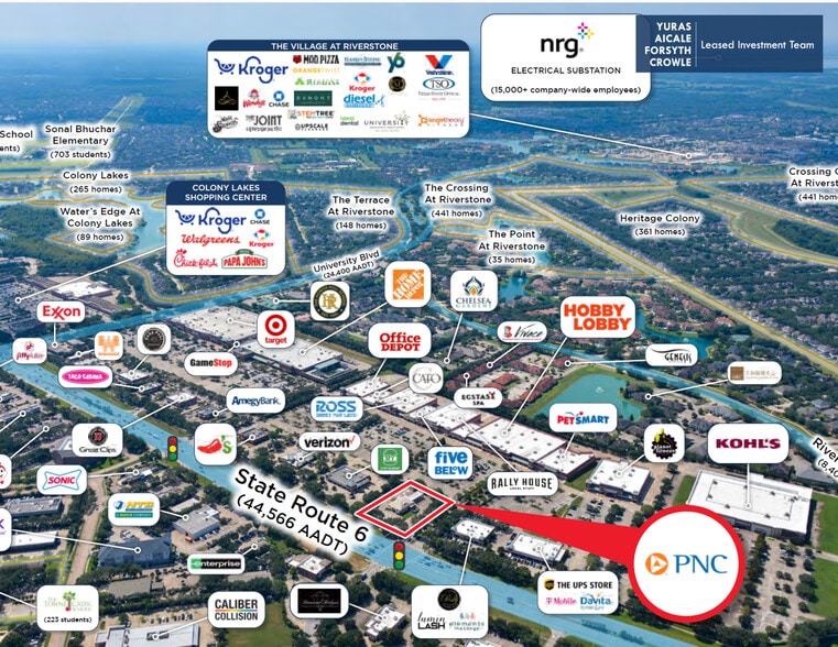 5724 Highway 6, Missouri City, TX for sale - Aerial - Image 2 of 8