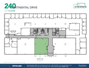 240 Continental Dr, Newark, DE for lease Floor Plan- Image 1 of 1