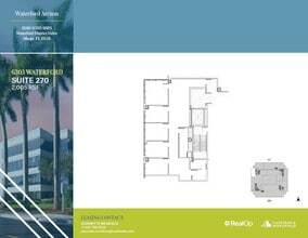 6303 Blue Lagoon Dr, Miami, FL for lease Floor Plan- Image 1 of 1
