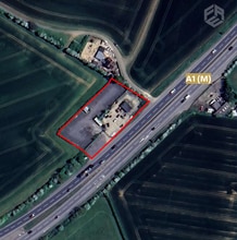 Great North Road, Peterborough - AERIAL map view