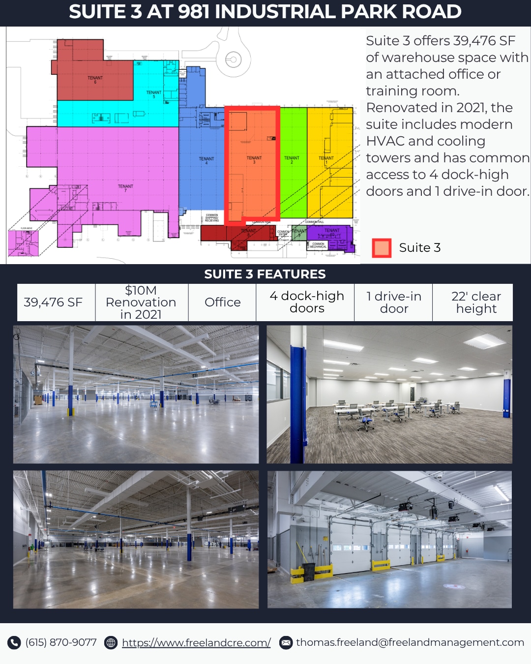 981 Industrial Park Rd, Columbia, TN for sale Interior Photo- Image 1 of 1