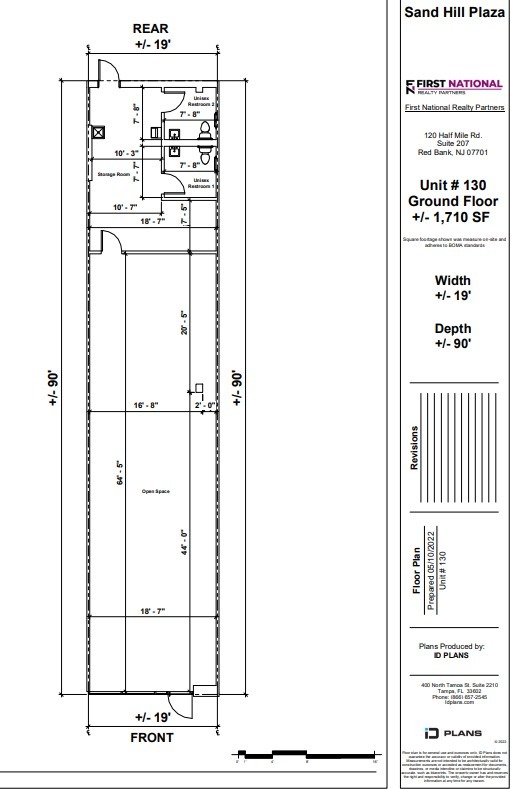 228 S Main St, Newtown, CT for lease Floor Plan- Image 1 of 5