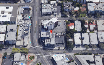 8378-8384 Melrose Ave, Los Angeles, CA - aerial  map view - Image1