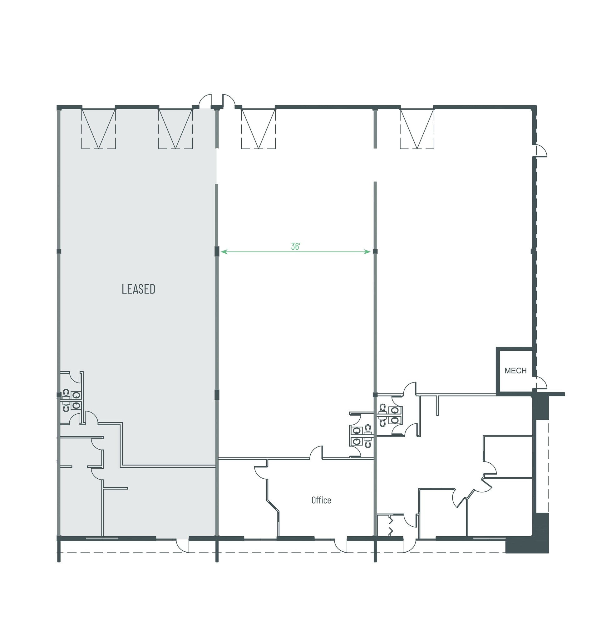 16636-16644 117 Av NW, Edmonton, AB for lease Interior Photo- Image 1 of 1