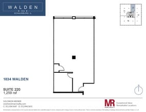 1834 Walden Office Sq, Schaumburg, IL for lease Floor Plan- Image 1 of 1