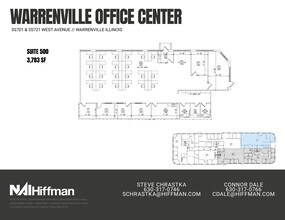 3S721 West Ave, Warrenville, IL for lease Floor Plan- Image 1 of 7