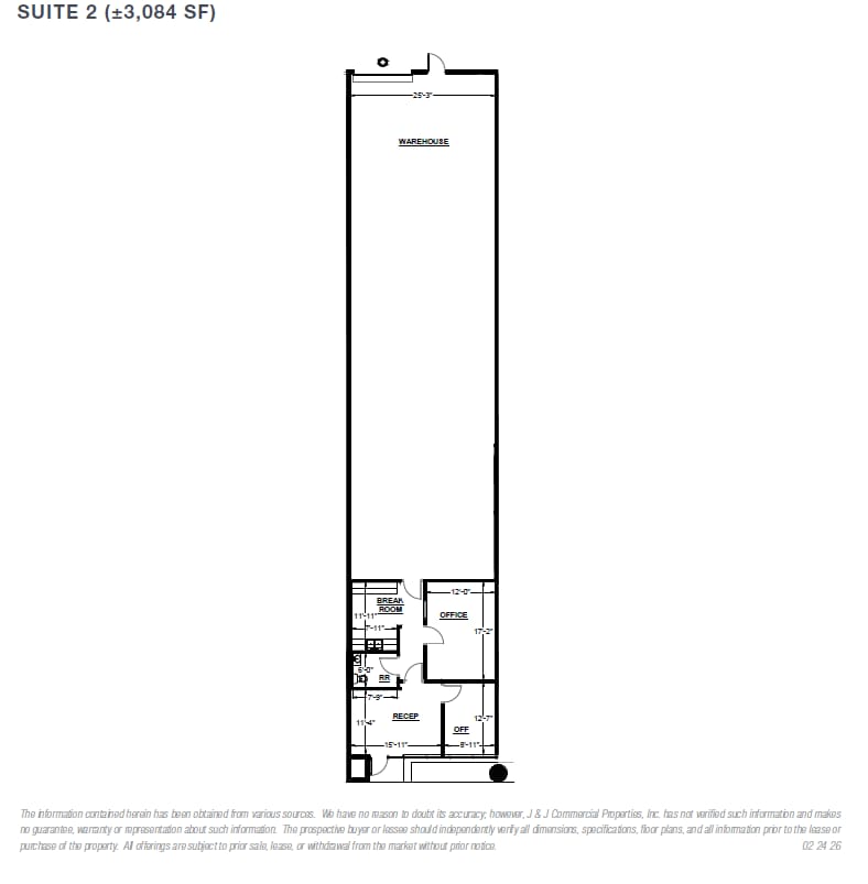 3702 E Roeser Rd, Phoenix, AZ for lease Floor Plan- Image 1 of 1