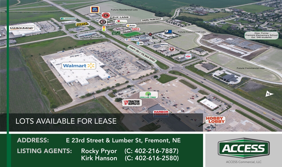 23rd and Lumber St., Fremont, NE for lease - Building Photo - Image 1 of 1