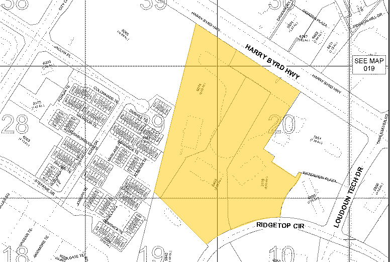 21355 Ridgetop Cir, Dulles, VA for lease - Plat Map - Image 1 of 1