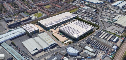 100-200 Enterprise East, Dagenham, LND - aerial  map view - Image1