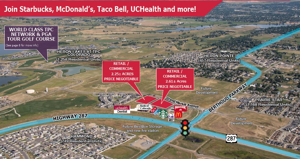 NWC of Highway 287 & Berthoud, Berthoud, CO for sale - Building Photo - Image 1 of 1