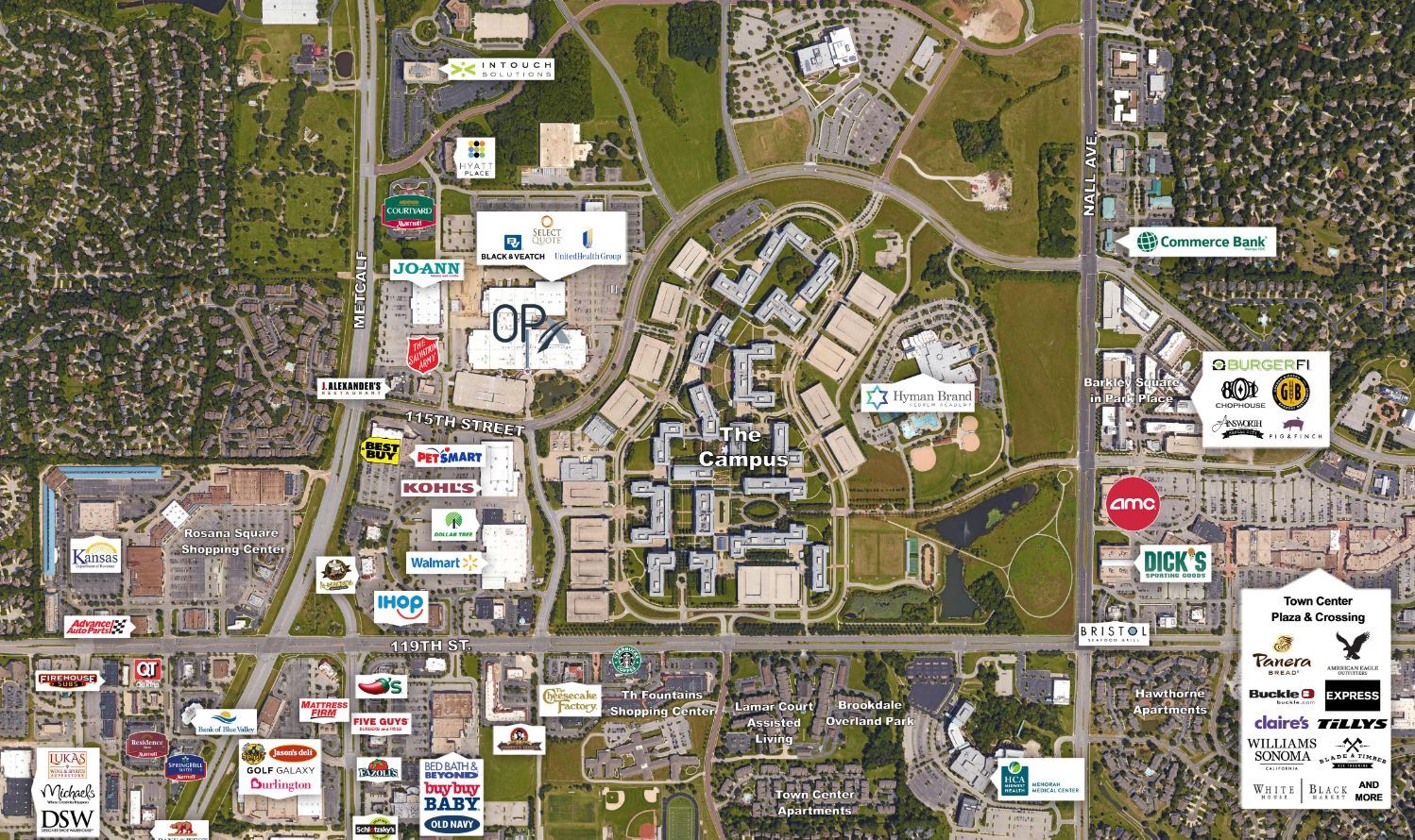 11501 Outlook St, Overland Park, KS for sale Aerial- Image 1 of 1