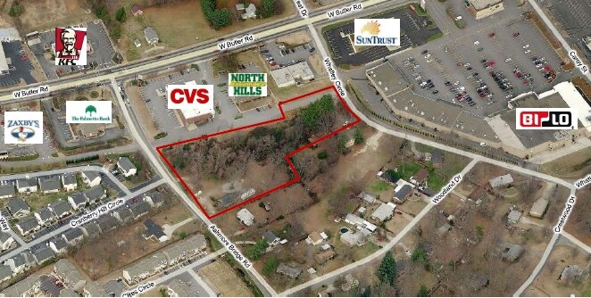 Ashmore Bridge Road & Whatley Circle, Mauldin, SC for sale - Primary Photo - Image 1 of 1