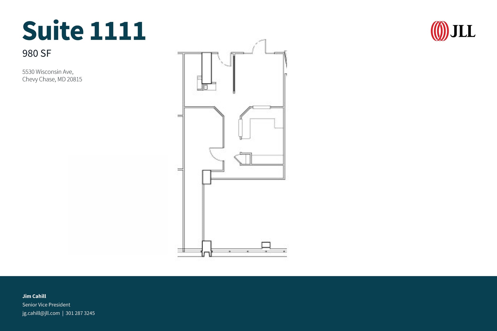 5530 Wisconsin Ave, Chevy Chase, MD for lease Floor Plan- Image 1 of 1