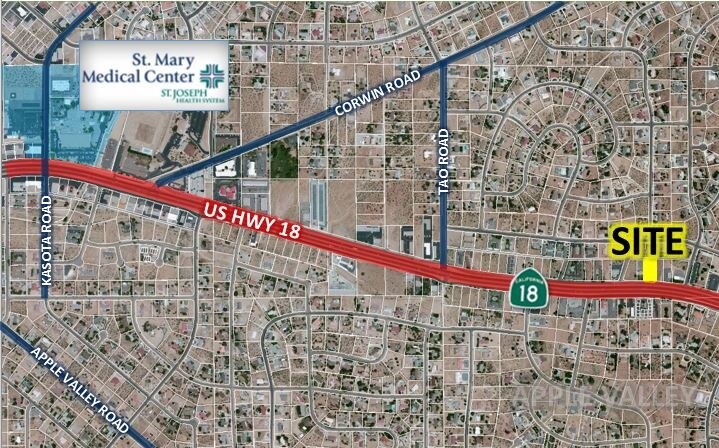 Outer Hwy 18, Apple Valley, CA for sale - Building Photo - Image 1 of 1