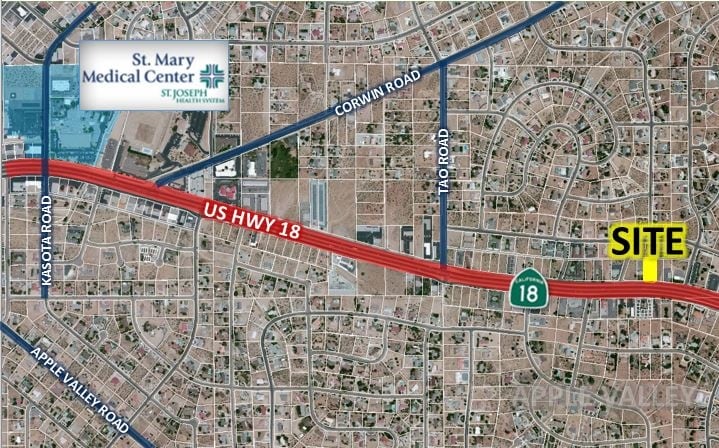 Outer Hwy 18, Apple Valley, CA for sale Building Photo- Image 1 of 1