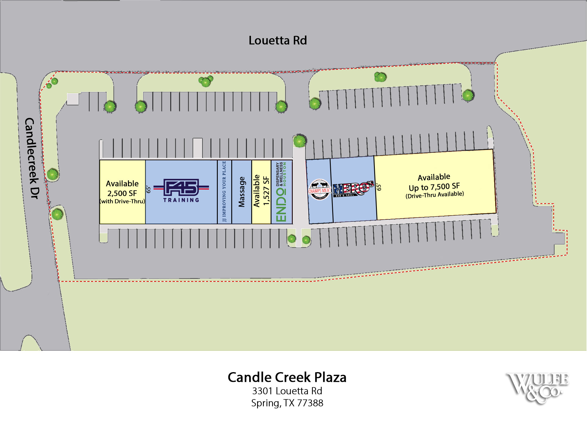 3301 Louetta Rd, Spring, TX for lease Site Plan- Image 1 of 1