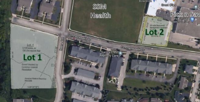 1466 Commonwealth Dr, Fort Atkinson, WI for sale - Aerial - Image 1 of 3