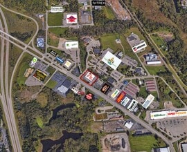 660 N Cedar St, Mason, MI - AERIAL  map view