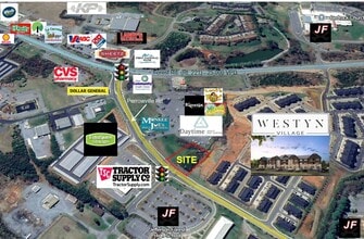 Perrowville Road, Forest, VA - AERIAL  map view