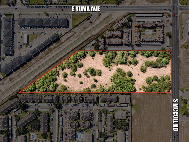 8.232 Acre Tract S. McColl Road, McAllen, TX for sale - Aerial - Image 1 of 7