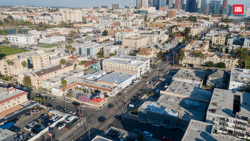 2419-2421 James M Wood Blvd, Los Angeles, CA for lease - Aerial - Image 3 of 12