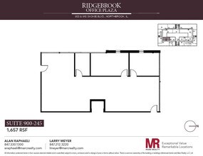 900 Skokie Blvd, Northbrook, IL for lease Floor Plan- Image 1 of 1