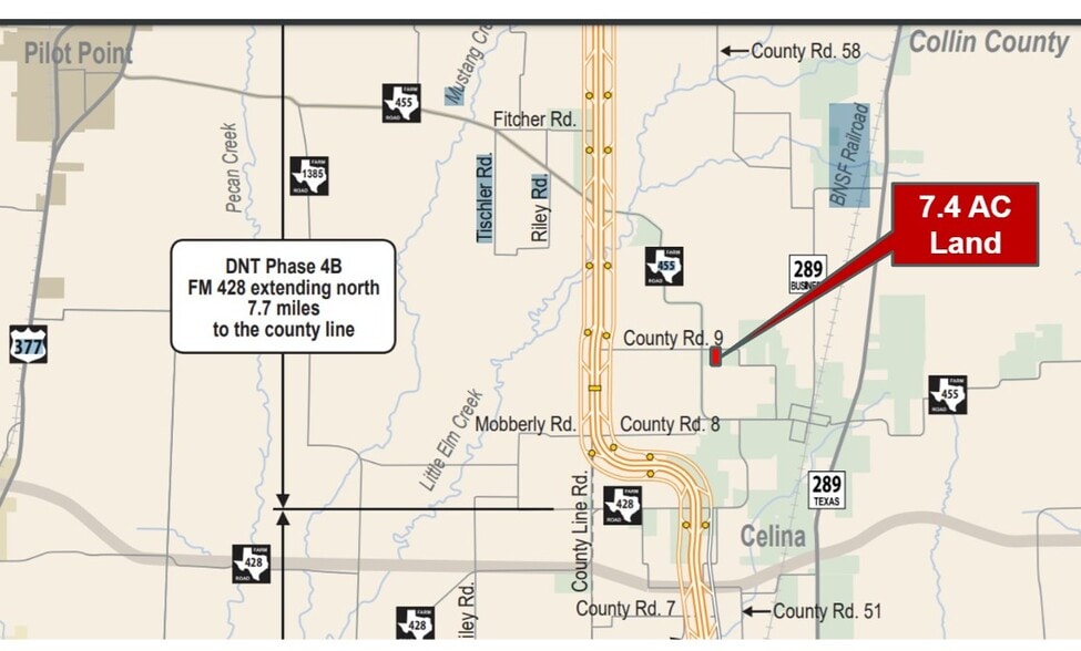 Rawhide Rd & W J Fred Smith Pkwy Rd, Celina, TX for sale - Other - Image 2 of 6