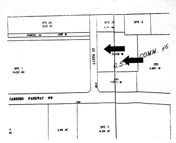 2110 113th St, Grand Prairie, TX for lease - Plat Map - Image 3 of 4