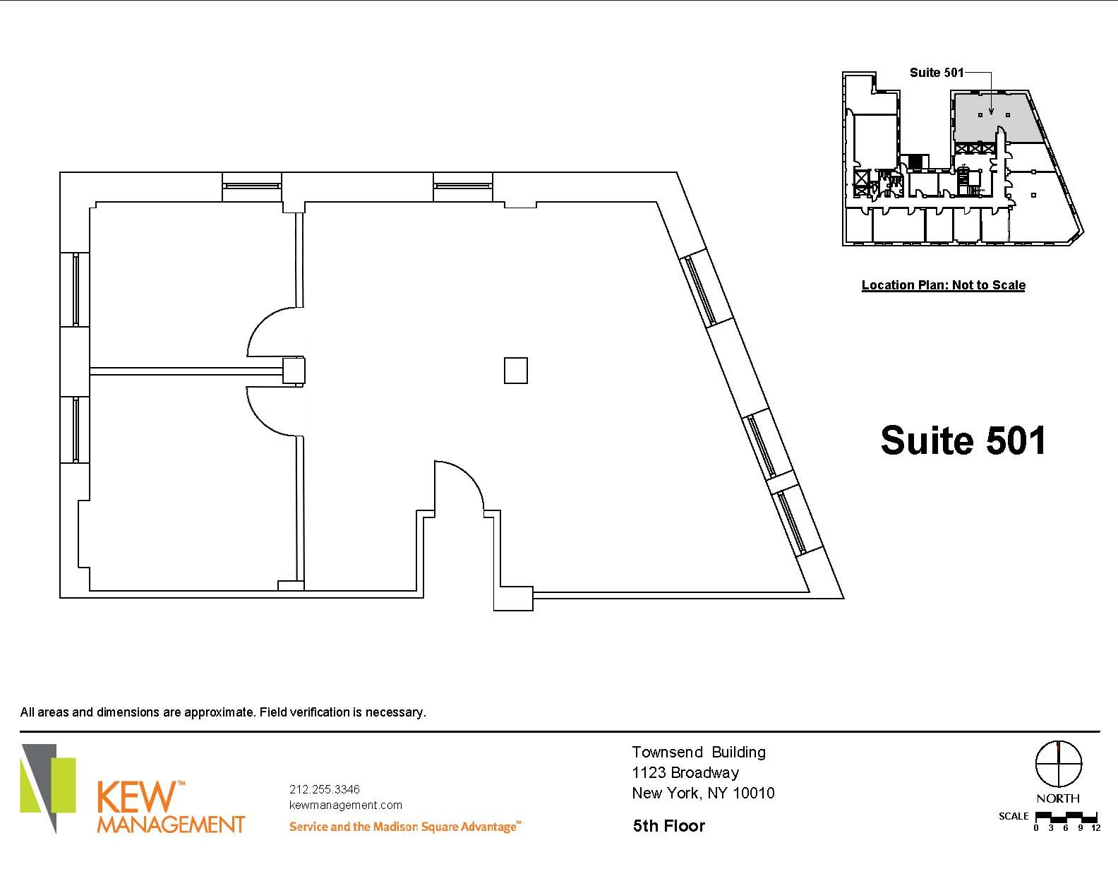 1123 Broadway, New York, NY for lease Floor Plan- Image 1 of 4